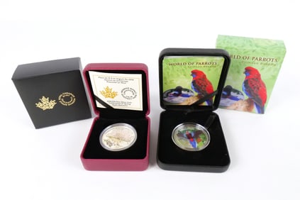 2 Canadian Silver Commemoratives