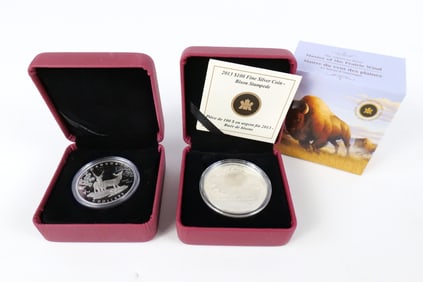 2 Canadian Silver Commemoratives