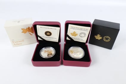 2 Canadian Silver Commemoratives