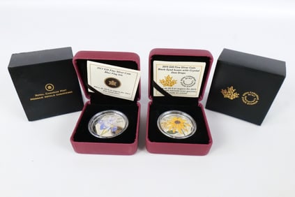2 Canadian Silver Commemoratives