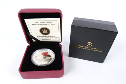 Canadian Silver Poppy Commemorative