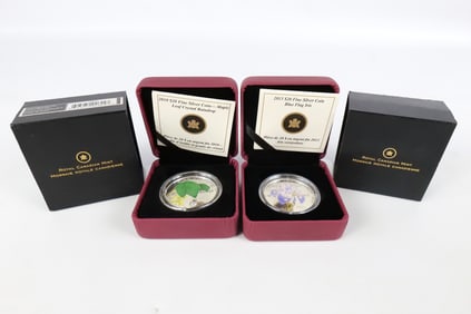 2 Canadian Silver Commemoratives
