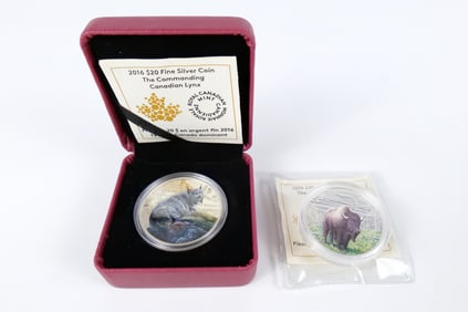 2 Canadian Silver Commemoratives