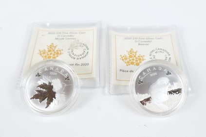 2 O Canada! Silver Commemoratives