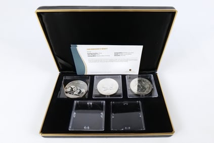 3 Canadian Silver Commemorative Coins