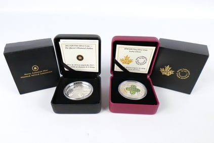 2 Canadian Silver Commemoratives