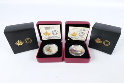 2 Canadian Silver Commemoratives