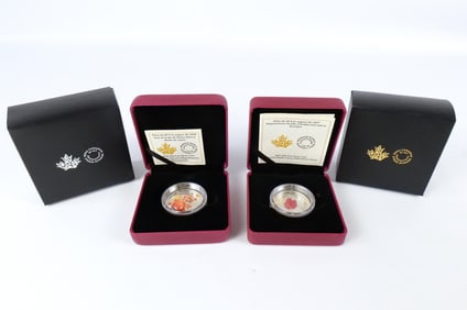 2 Canadian Silver Commemoratives