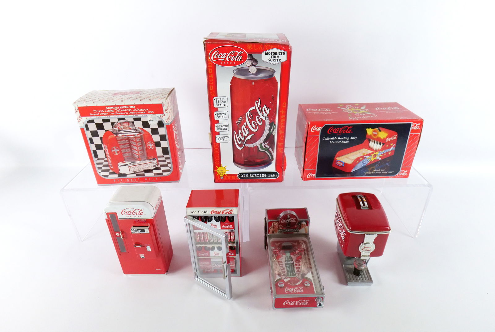 Group Lot of Coca Cola Banks (1 of 13)