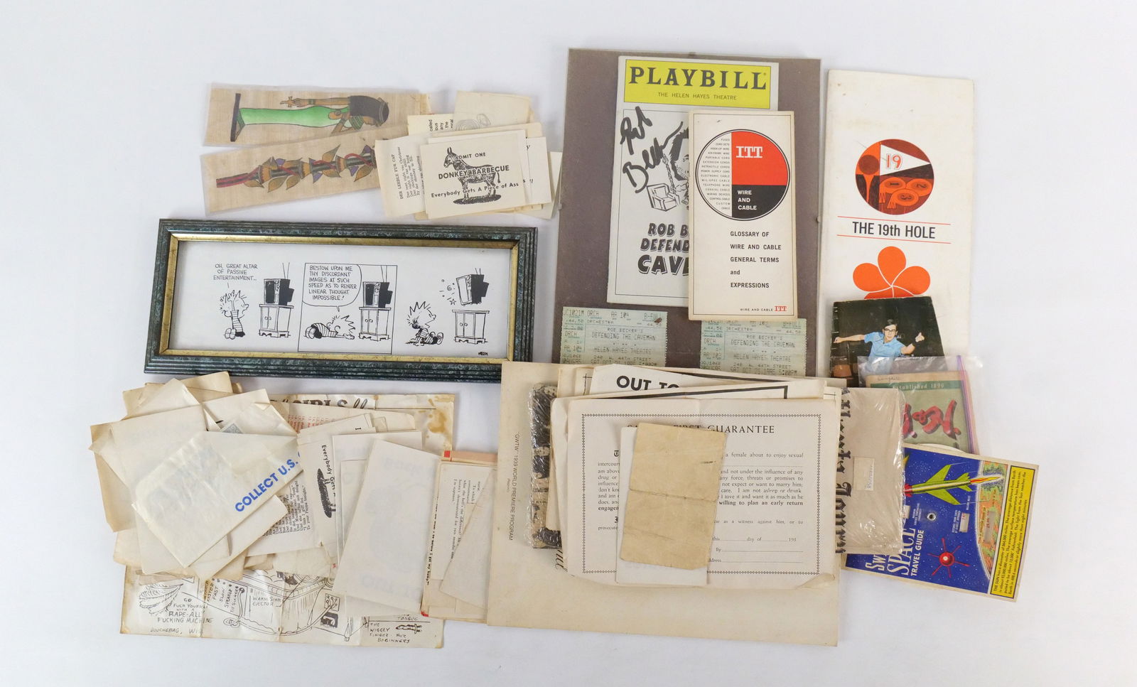 Lot of Vintage Ephemera and Collectibles (1 of 6)