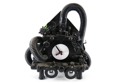 Post Modern Fantasy Art Steampunk Clock