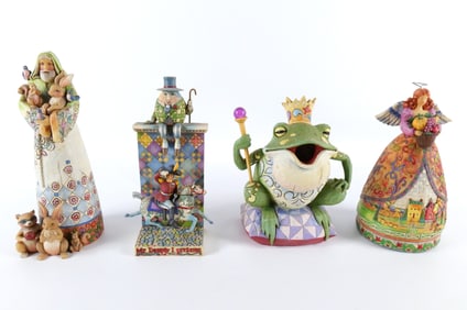 Lot of 4 Jim Shore Figurines