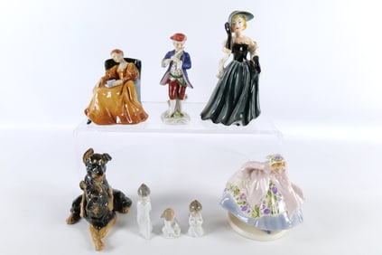Lot of Porcelain Figurines