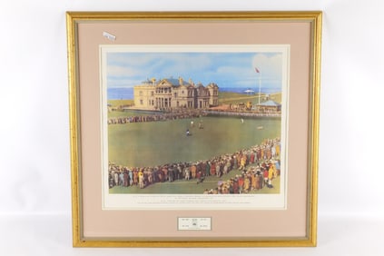 R.T. Jones 1930 Slam St. Andrews Golf Print