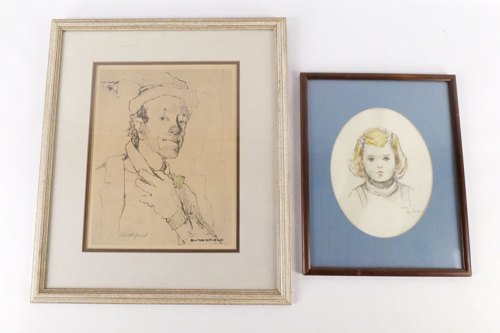 Lot of 2 Sketch Pieces of Art (1 of 11)
