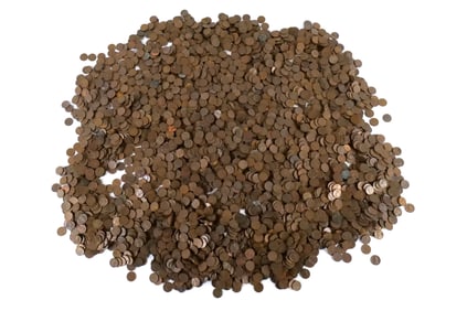 Lot of 4530 Wheat Pennies