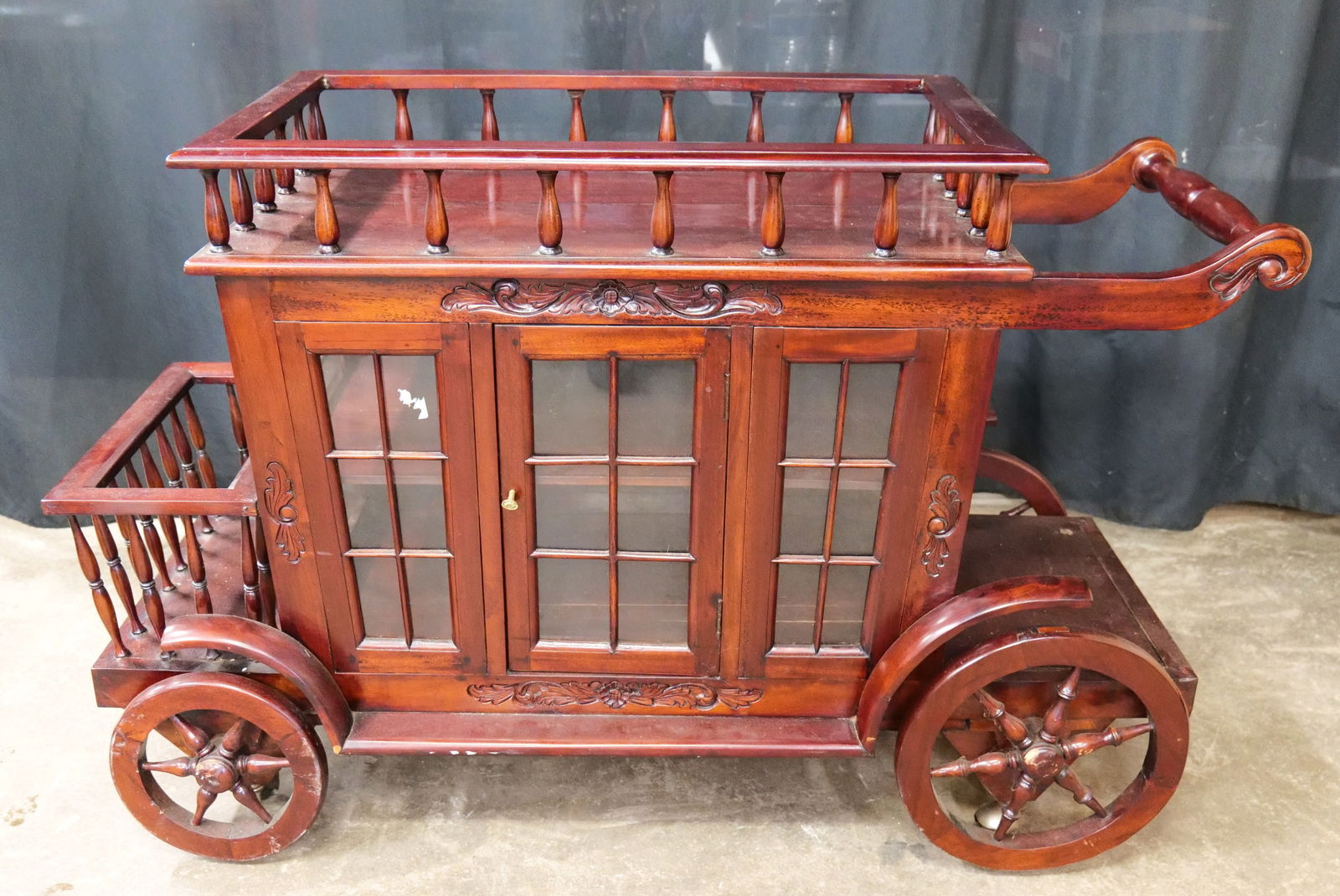 Wooden Tea Cart (1 of 10)