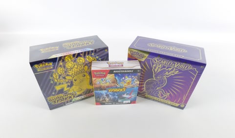 Lot of Pokémon Scarlet & Violet Sealed Cards