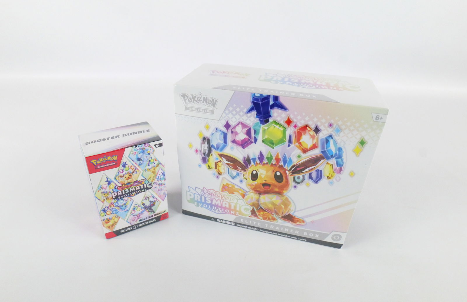 Lot of Pokémon Scarlet & Violet Prismatic Evolutions Sealed Cards (1 of 9)