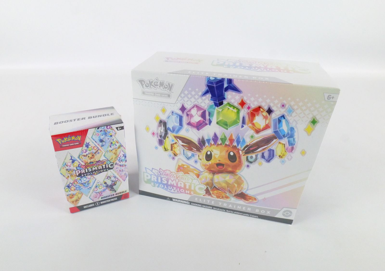 Lot of Pokémon Scarlet & Violet Prismatic Evolutions Sealed Cards (1 of 9)