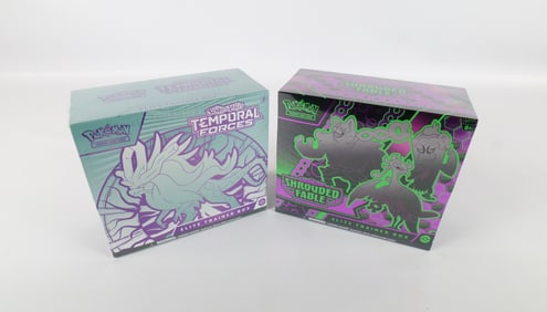 Lot of 2 Pokémon Sealed Elite Trainer Boxes