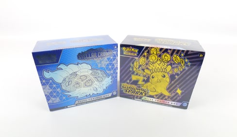 Lot of 2 Pokémon Sealed Elite Trainer Boxes