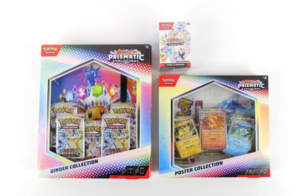 Lot of Pokémon Scarlet & Violet Prismatic Evolutions Items