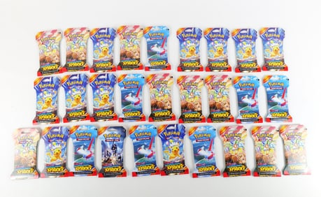 Lot of 28 Pokémon Scarlet & Violet Surging Sparks Booster Packs