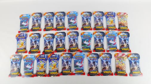 Lot of 28 Pokémon Scarlet & Violet Surging Sparks Booster Packs