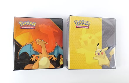 Lot of Mixed Pokémon Cards in Binders