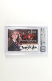 Emma Watson 2004 Artbox Prisoner of Azkaban Autograph Card