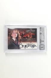 Emma Watson 2004 Artbox Prisoner of Azkaban Autograph Card