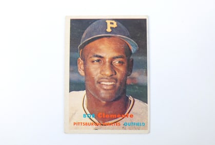 Bob Clemente #76 - Topps 1957 Baseball Card