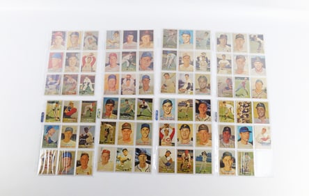 Lot of 71 Topps 1957 Baseball Cards