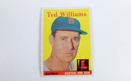 Ted Williams #1 - Topps 1958 Baseball Card