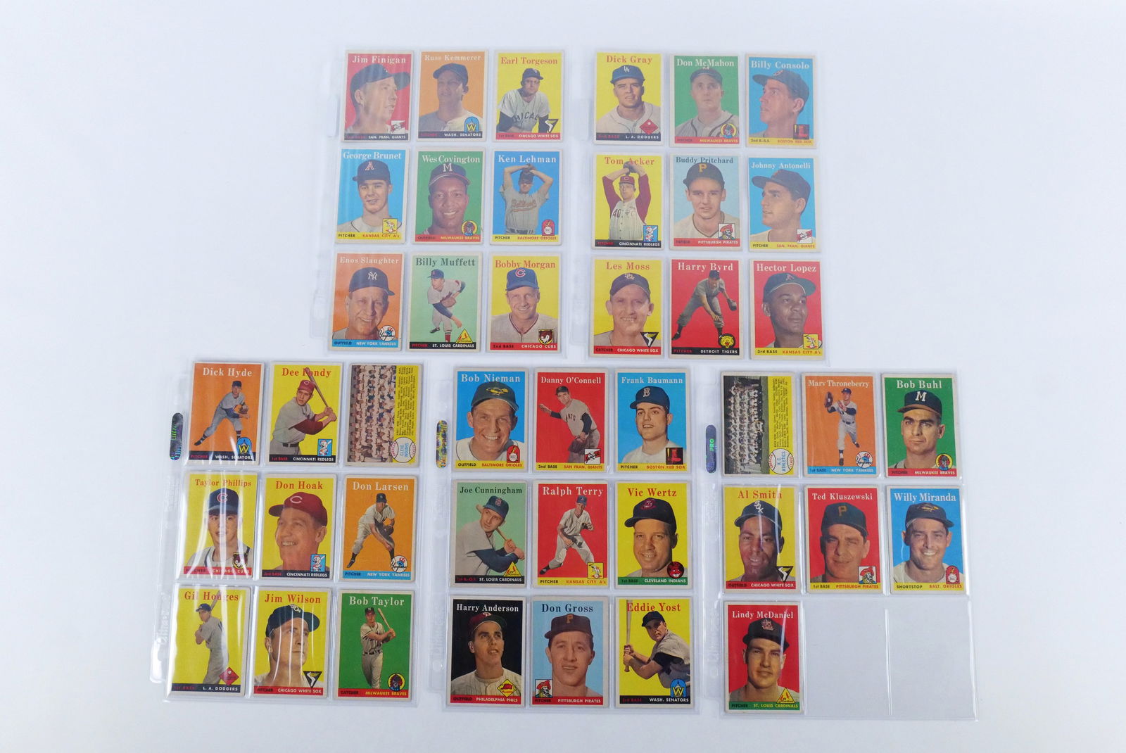 Lot of 43 Topps 1958 Baseball Cards (1 of 11)