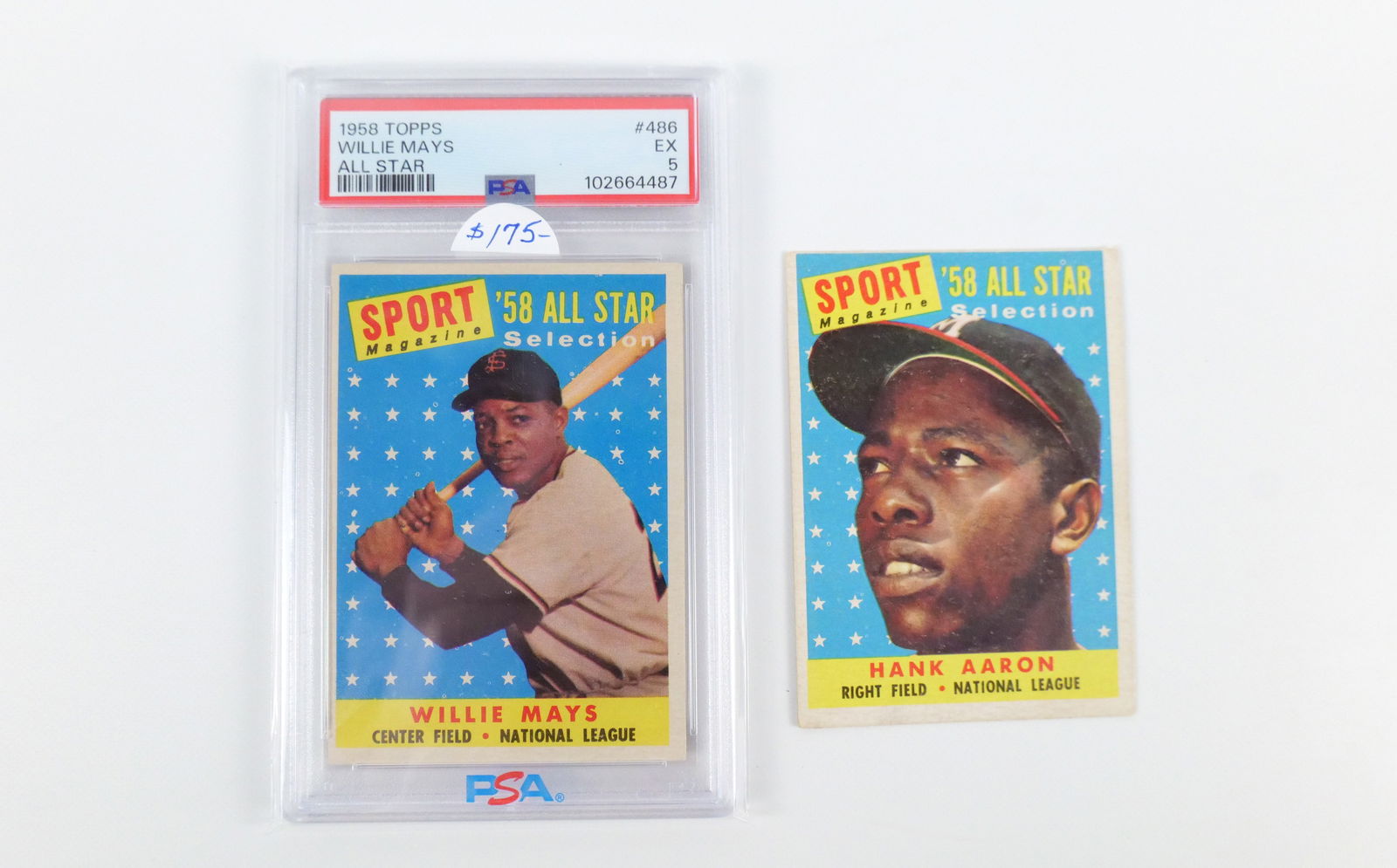 Lot of 2 Topps 1958 Baseball Cards (1 of 11)