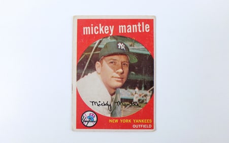 Mickey Mantle #10 - 1959 Topps