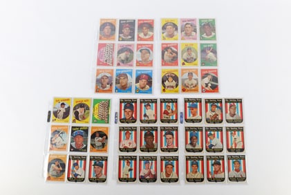 Lot of 45 Topps 1959 Baseball Cards