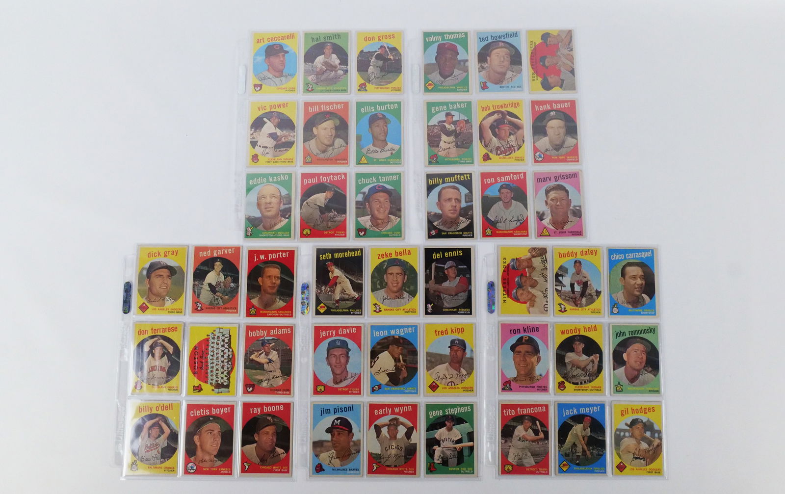 Lot of 45 Topps 1959 Baseball Cards (1 of 11)