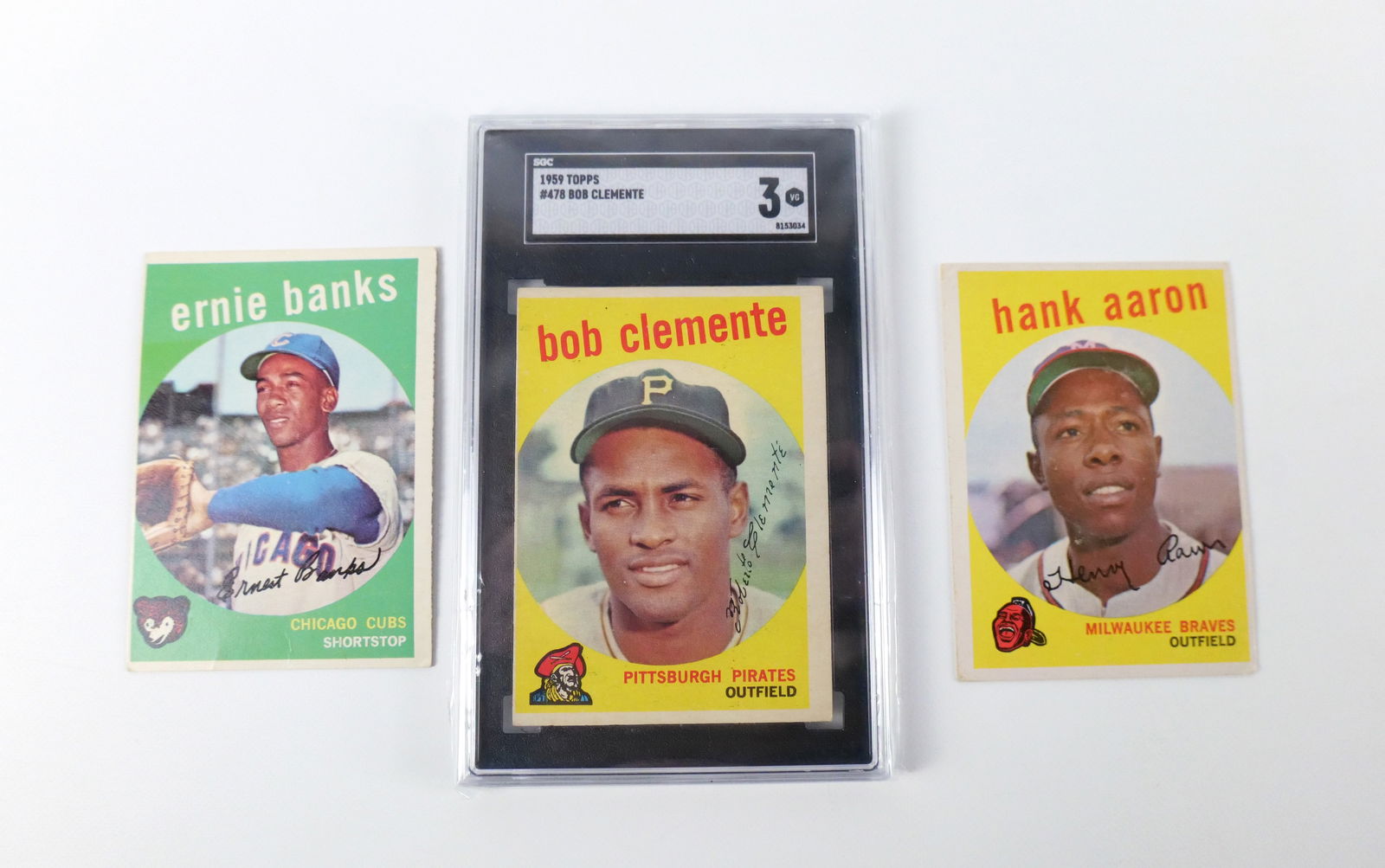 Lot of 3 Topps 1959 Baseball Cards (1 of 15)