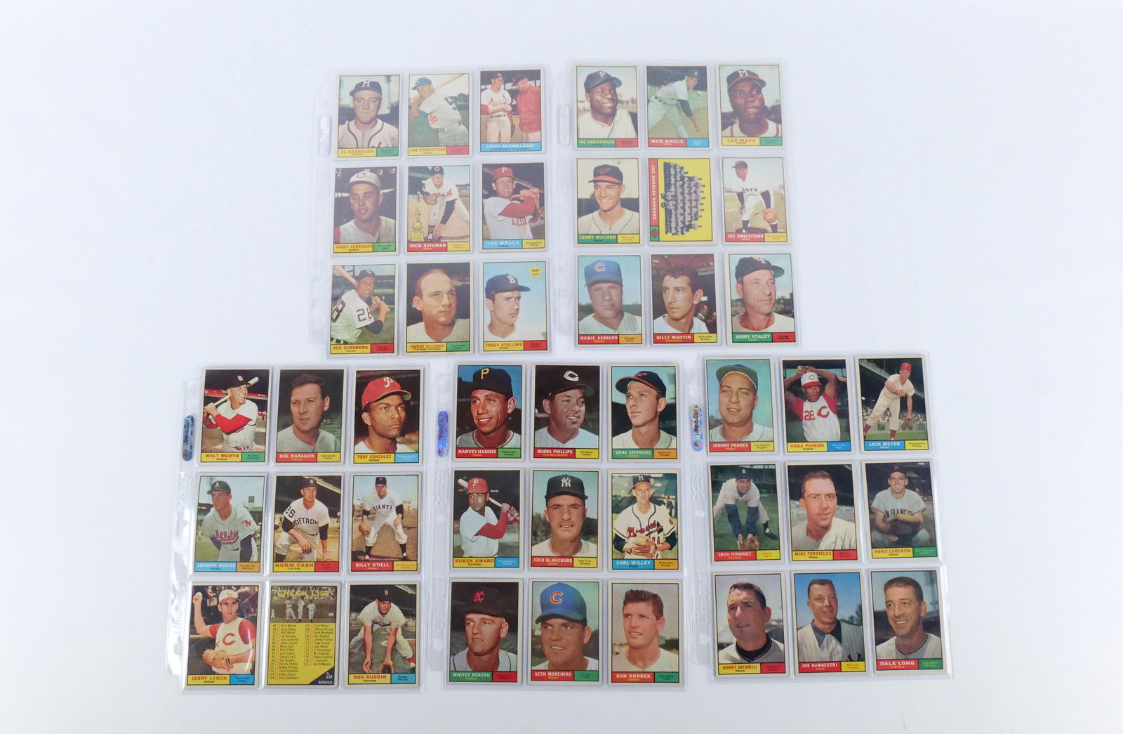 Lot of 45 Topps 1961 Baseball Cards (1 of 11)