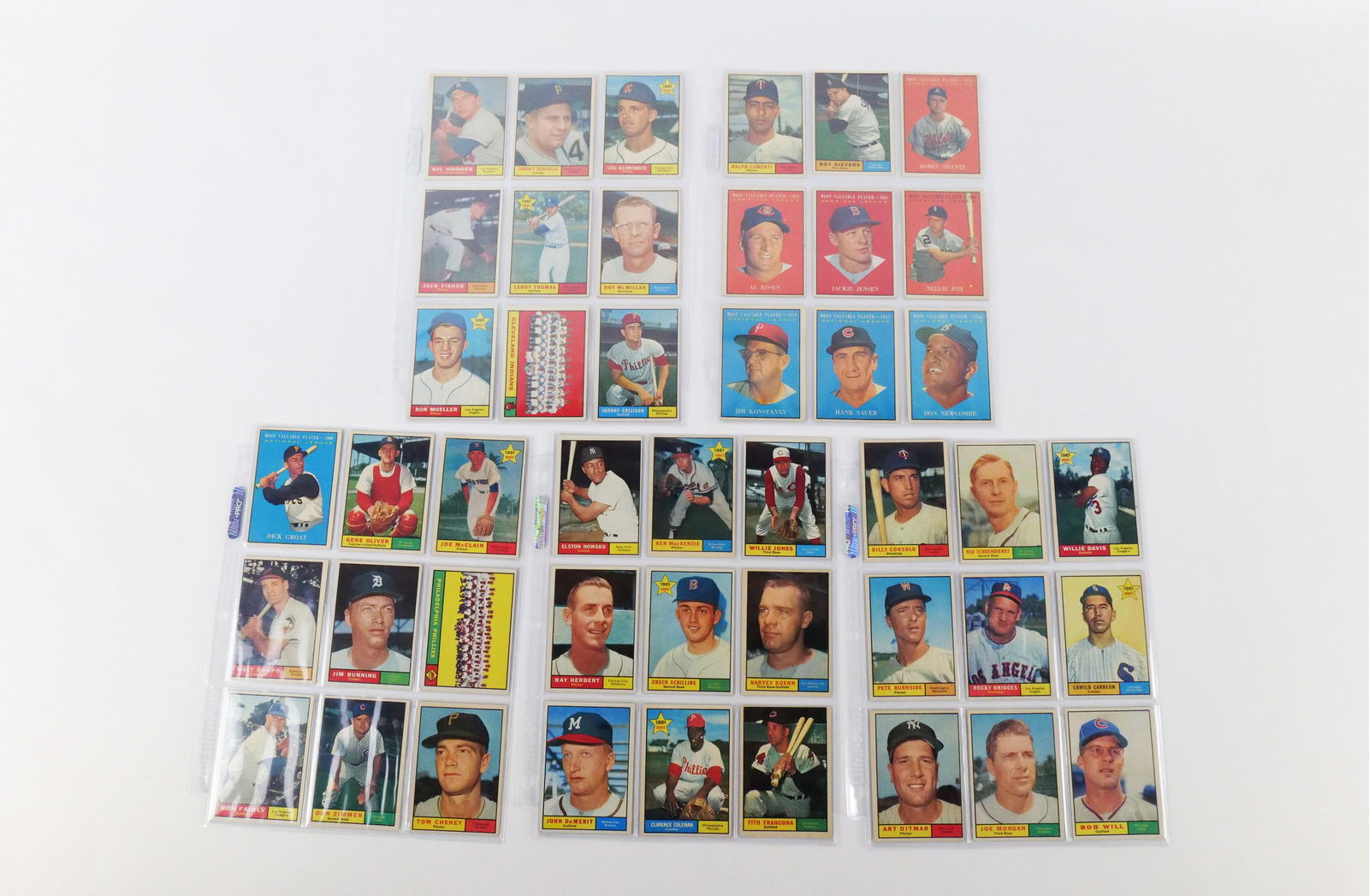 Lot of 45 Topps 1961 Baseball Cards (1 of 11)