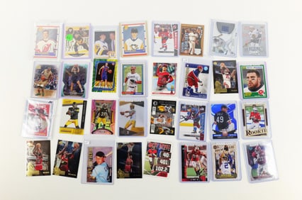 Lot of Modern Era Sports Stars Rookie Cards and Refractors