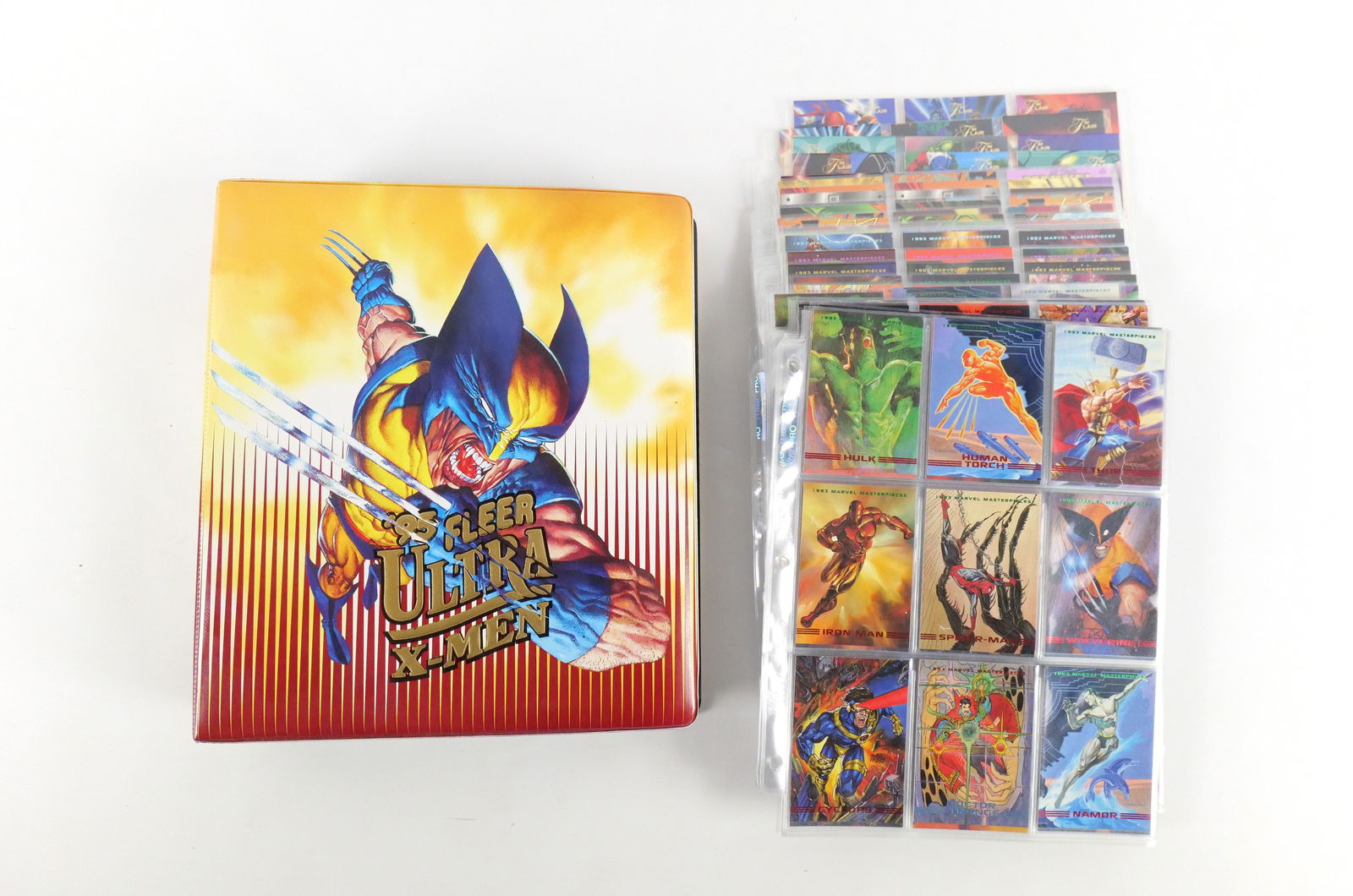 Lot of Marvel Trading Cards (1 of 10)