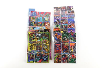 Lot of Marvel Trading Cards