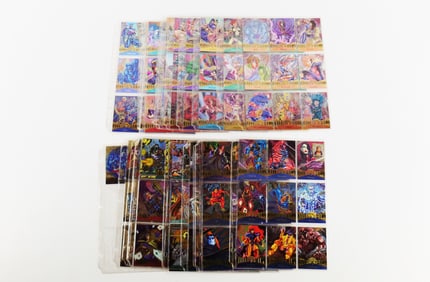 Marvel Metal 1995 Inaugural Edition Fleer Ful Base Set