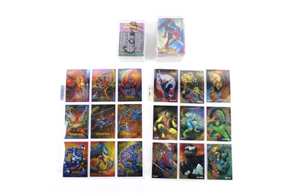 Lot of Marvel Trading Cards