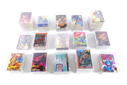 Lot of Marvel Trading Cards