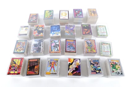 Lot of DC Comics Trading Cards